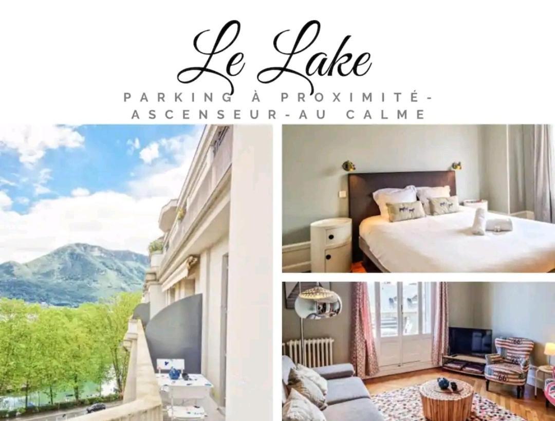 Le Lake - Vue Lac Et Montagne - Majord'Home Annecy Eksteriør billede